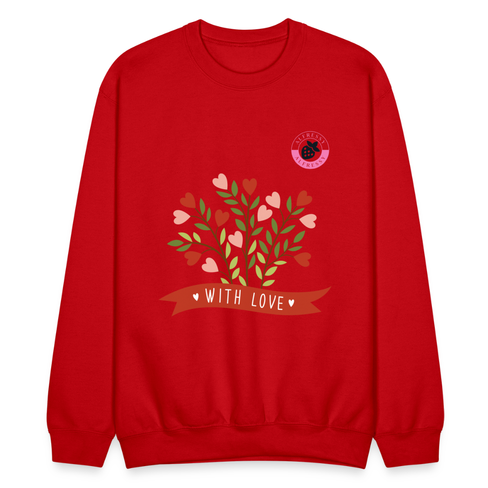 Alfressy Crewneck Sweatshirt - red