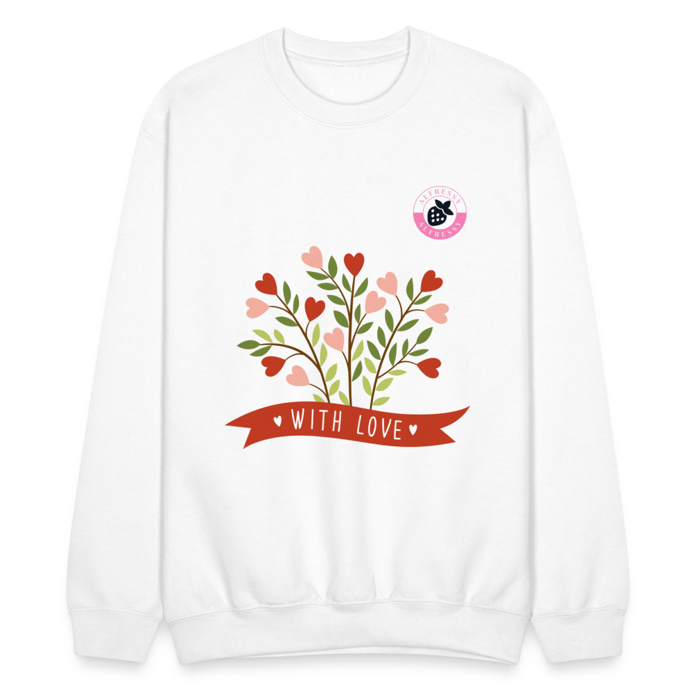 Alfressy Crewneck Sweatshirt - white