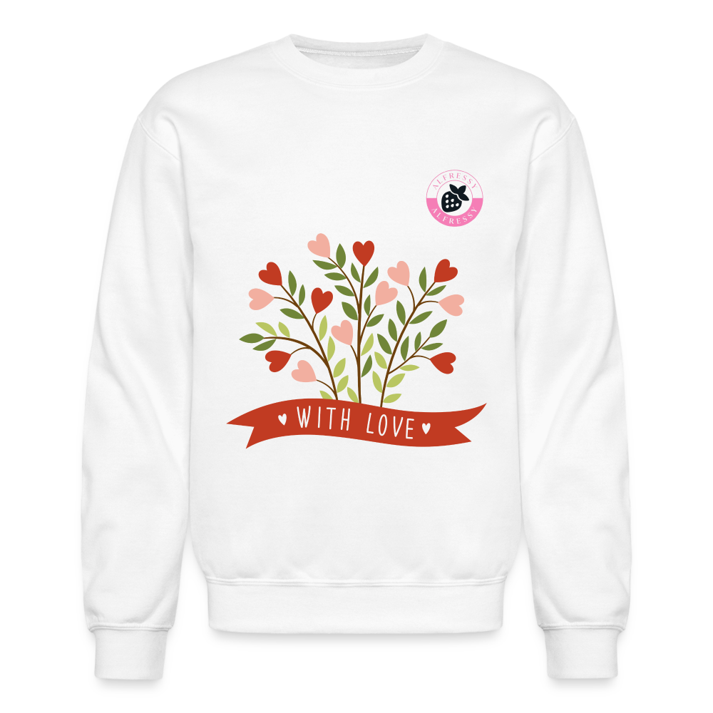 Alfressy Crewneck Sweatshirt - white